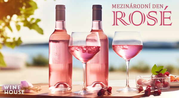 Oslavte Mezinárodní den Rosé s našimi růžovými víny! Nasaďte růžové brýle alespoň na jeden den v roce — Mezinárodní den Rosé!
