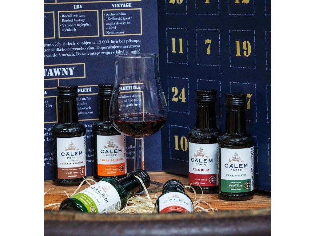 Adventní kalendář portské, Porto 24, 24x50ml